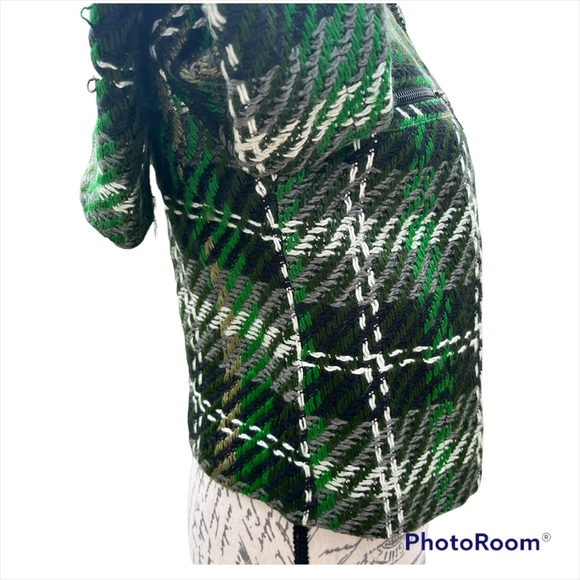 Chadwick Plaid Zip Front Jacket Vintage - Picture 6 of 10